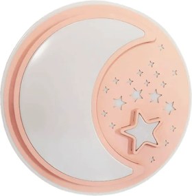 LED Παιδικό Φωτιστικό Οροφής Note 40W Ø48cm Ροζ