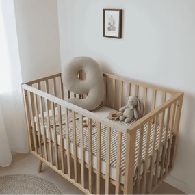 Stewehome μαξιλάρι γεμιστό με αριθμό σε σχήμα γεωμετρικό από ύφασμα Μπεζ