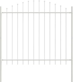 vidaXL Φράχτης Κήπου 6 pcs Λευκό 170 x 165 cm