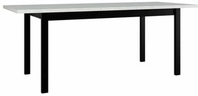 Τραπέζι Victorville 177, Άσπρο, Artisan βελανιδιά, 78x90x160cm, 41 kg, Επιμήκυνση, Πλαστικοποιημένη μοριοσανίδα, Ξύλο, Μερικώς συναρμολογημένο