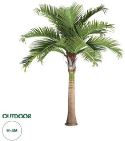 Τεχνητό Διακοσμητικό Φυτό Κοκοφοίνικας IP68 UV Artificial Garden COCONUT PALM TREE 20169 Globostar-20169-Πράσινο 20169