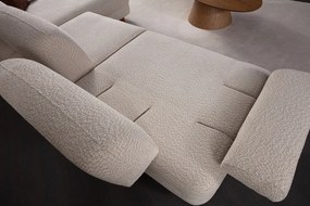 Corner Sofa-Bed Nice L Corner Right - Cream Cream