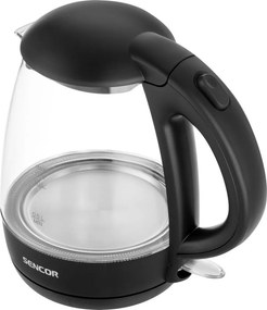 Βραστήρας με Γυάλινη Κανάτα 1,2lt 2200W Sencor SWK 2300BK