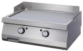 Heavy Duty Griddle - Smooth Chrome - Double Unit - 70cm Deep - Electric