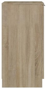 vidaXL Παπουτσοθήκη Sonoma Δρυς 30x35x70 εκ. από Επεξεργασμένο Ξύλο