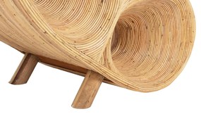 Καρέκλα - Πολυθρόνα CURVY LOUNGE C9645.01 Φυσικό Rattan 63x128x97Y εκ. 63x128x97 εκ.