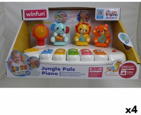 Παιχνίδι πιάνου Winfun 26 x 11 x 15 cm (4 Μονάδες)