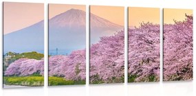 Εικόνα 5 μερών υπέροχη Ιαπωνία - 100x50