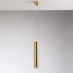 Φωτιστικό Οροφής Fluke I-FLUKE-S30 ORO 1xGU10 Φ5,5cm 30x200cm Gold Luce Ambiente Design Μέταλλο