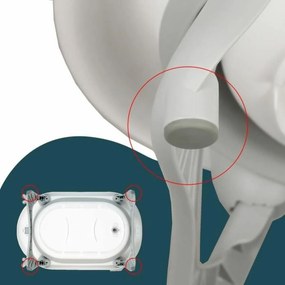 Μπανιέρα Looping 23 x 80 x 49 cm Εύκαμπτο