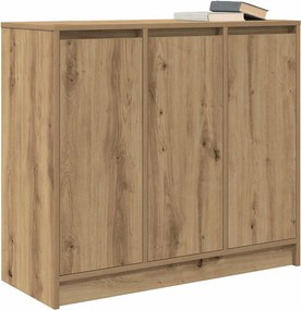 vidaXL Ντουλάπι τεχνίτης Δρυς 85x34x76 εκ. από Επεξεργασμένο Ξύλο