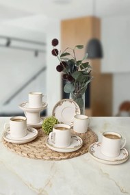 Stewehome Σκανδιναβικό σετ καφέ 12 τεμαχίων για 6 άτομα Πολύχρωμο