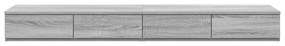 vidaXL Συρτάρια Κρεβατιού Γκρι Sonoma 135x36,5x16,5 εκ Ξύλο Μηχανής