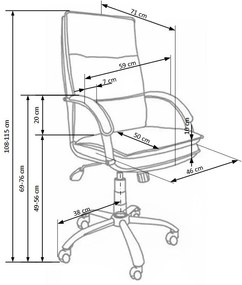 STANLEY chair color: black DIOMMI V-CH-STANLEY-FOT