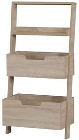Ραφιέρα Δαπέδου Low 801CMY3611 59x35x120cm Light Oak