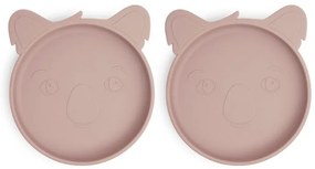Nuuroo Akila πιάτα από σιλικόνη 2τμχ Woodrose