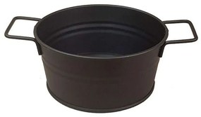 Μπωλ Σερβιρίσματος TEM121 23x16x7,5cm Black Espiel Metal