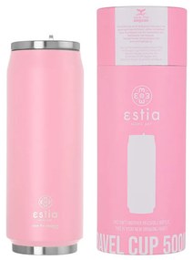 ESTIA ΘΕΡΜΟΣ TRAVEL CUP SAVE THE AEGEAN 500ml BLOSSOM ROSE 01-10317