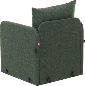 Πολυθρόνα-Κρεβάτι Πράσινο SAGA SINGLE 68x70x66