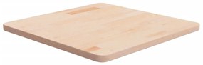 vidaXL Επιφάνεια Τραπεζιού Τετράγωνη 60x60x2,5 εκ. Μασίφ Ξύλο Δρυς