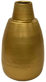 Βάζο Μεταλλικό 00.07.74015 19x35cm Gold Metal