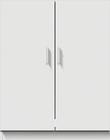 vidaXL Ντουλάπι Πλυντηρίου Λευκό 71 x 71,5 x 91,5 εκ.
