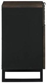 vidaXL Κομοδίνο - 50x33x60 εκ, Φτιαγμένο από Μασίφ ξύλο μάνγκο