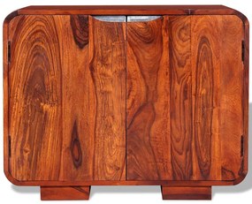 vidaXL Ντουλάπι 75 x 35 x 60 εκ. από Μασίφ Ξύλο Ακακίας