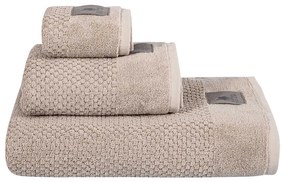 Πετσέτα Βαμβακερή Σώματος 80x160εκ. Premium 4116 Taupe Greenwich Polo Club