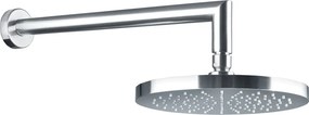 Almar E044075+R50809 Inox Finish - Κεφαλή Ντους με Βραχίονα Τοιχου