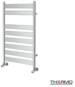 Thermo Largo Θερμαινόμενη πετσετοκρεμάστρα 80x50cm Chrome ΔΕΝ ΠΕΡΙΛΑΜΒΑΝΤΟΝΤΑΙ ΔΙΑΚΟΠΤΕΣ &amp; ΑΝΤΙΣΤΑΣΕΙΣ