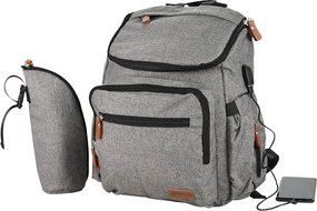 Τσάντα Αλλαξιέρα Backpack Bebe Stars Grey 590-186