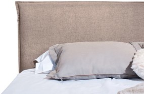 Επενδυμένο Κρεβάτι Harmony-Mocca-160 x 200-Με μηχανισμό ανύψωσης