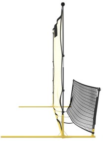 ΔΙΧΤΥ ΠΟΔΟΣΦΑΙΡΟΥ ΜΑΥΡΟ &amp; ΚΙΤΡΙΝΟ 183X85X120 ΕΚ. ΑΠΟ ΠΟΛΥΕΣΤΕΡΑ 93760