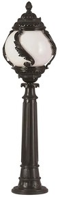 Φωτιστικό Δαπέδου 685AVN1210 Φ30x110cm E27 40W Black Opviq