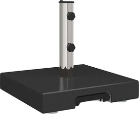 vidaXL Βάση ομπρέλας Μαύρο 41 x 41 x 37 εκ. Γρανίτης