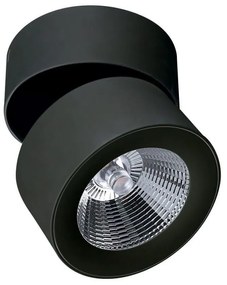 Φωτιστικό Οροφής - Σποτ Led Round Moris 4208301 Black Viokef Metal