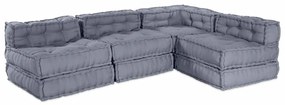 vidaXL Μαξιλάρι 4 pcs Γκρι 70 x 70 x 54 εκ Πολυεστέρας