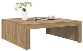 vidaXL Τραπεζάκι Σαλονιού Artisan Δρυς 100x100x35 εκ. Επεξ. Ξύλο