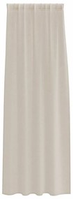 vidaXL Κουρτίνες με κουρτίνες 2 pcs Άμμος 140x175cm Πολυεστέρας