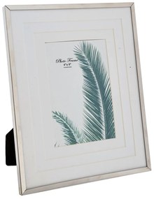Κορνίζα Μεταλλική Ασημί-Λευκό 10x15εκ. iliadis 89424
