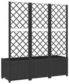 ΖΑΡΝΤΙΝΙΕΡΑ ΚΗΠΟΥ ΜΕ ΚΑΦΑΣΩΤΟ ΜΑΥΡΟ 120 X 40 X 136 ΕΚ. ΑΠΟ PP 318273