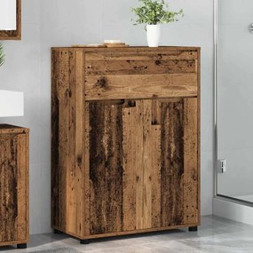 vidaXL Ντουλάπι Μπάνιου Παλιό Ξύλο 72,5 x 36,5 x 100 εκ