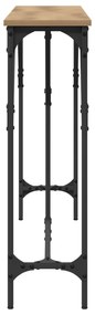 vidaXL Κονσόλα Ξύλο Δρυός 140x23x75 εκ. Επεξεργασμένο Ξύλο