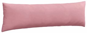 vidaXL Μαξιλάρι Καναπέ 2 pcs Ροζ 145 x 40 εκ. Υφασμάτινο Κορντουρά
