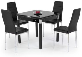 60-21391 KENT extension table color: black DIOMMI V-CH-KENT-ST-CZARNY, 1 Τεμάχιο