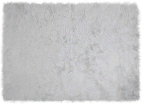 vidaXL Χαλί από τεχνητό πρόβειο δέρμα Tafalla Γκρι 160 x 230 cm