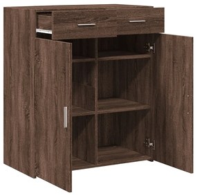 vidaXL Ντουλάπι Καφέ Δρυς 80x42,5x93 εκ. από Επεξεργασμένο Ξύλο