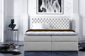 Επενδυμένο κρεβάτι Piano-Gkri-120 x 200