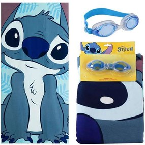 Πετσέτα θαλάσσης Stitch Μπλε